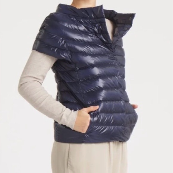 Cotes Of London Jackets & Blazers - Cotes of London Navy puffer vest THE ST BARTS | DOWN VEST INAVY size 2X